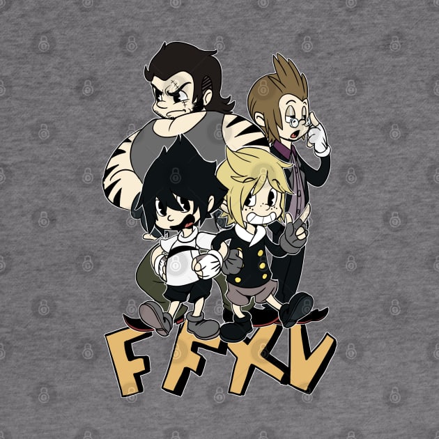 FFXV Toon! by BlackenedKrono